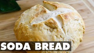 Easy Irish Soda Bread  NO YEAST Bread Recipe [upl. by Ailliw]