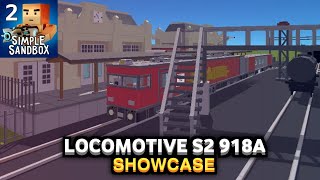 Locomotive S2 918C Showcase  Simple Sandbox 2 [upl. by Jabin]