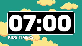 ✨ 7 Minute Magic Fun amp Colorful Timer Uplifting Music for Kids Morning Routine Focus TimeOut [upl. by Lema370]