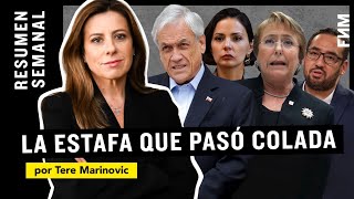 Tere Marinovic  Resumen semanal La estafa que pasó colada [upl. by Anyt]