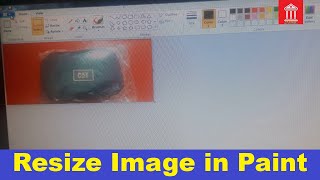 Resize image without losing quality in paint [upl. by Arted]