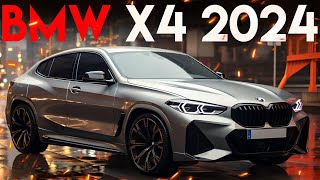 BMW X4 2024  Review Pricing and Specs  Unprecedented Features amp Thrilling Performance [upl. by Arahahs]