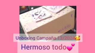 Unboxing de Violetta Campaña 132024🩷 [upl. by Yrrol]