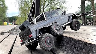 Traxxas TRX6 MercedesBenz G63 6x6 OffRoad Run 2021 [upl. by Cynara]