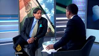 UpFront  Dr Shashi Tharoor stunned Mehdi Hasan on Al Jazeera [upl. by Ermine]