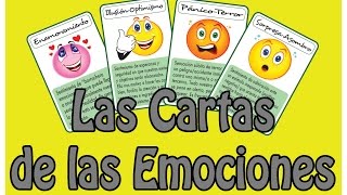 Las Cartas de las Emociones juegodinámica para aprender inteligencia emocional [upl. by Ainit]