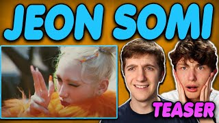 JEON SOMI  XOXO MV TEASER REACTION [upl. by Anwad]