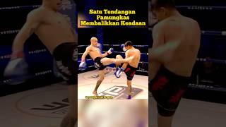 Petarung Ini Bertahan Dari Gempuran dan Berakhir Comeback shorts [upl. by Ramberg]