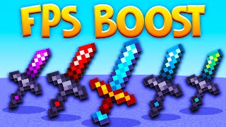 The TOP 5 MCPE PVP Texture Packs FPS BOOST 120  Minecraft Bedrock [upl. by Macey668]