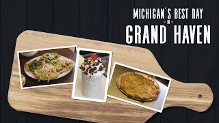 Michigans Best Day in Grand Haven 5 Great Spots for Tasty Eats [upl. by Nahpos755]