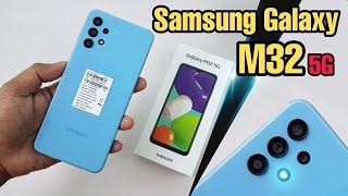 Samsung Galaxy M32 5G with DImensity 720G 5G 12 5g Bands  Unboxing amp Quick review [upl. by Mazurek]