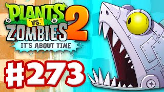 Plants vs Zombies 2 Its About Time  Gameplay Walkthrough Part 273  Zomboss Shark Fight iOS [upl. by Drawdesemaj]