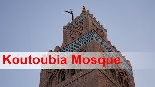 Koutoubia  The largest mosque in Marrakesh Morocco [upl. by Yesor]