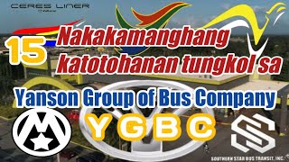 🇵🇭15 LABING LIMA NA MGA NAKAKAMANGHANG KATOTOHANAN TUNGKOL SA YANSON GROUP NG BUS COMPANY [upl. by Eseilanna298]