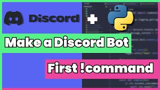 Create your first discord bot command with discordpy 2 in 5 minutes [upl. by Pinkerton]