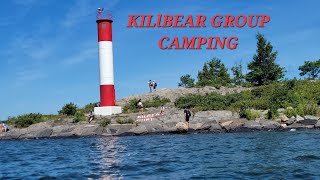 Killbear Provincial Parks  Group Camping August 2023 explore camping [upl. by Ludovika]