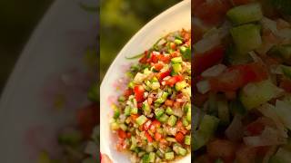 Shirazi Salad Recipe  Persian Cucumber Tomato Salad Easy Salad Recipe cookingasmrfoodshorts [upl. by Gianna]