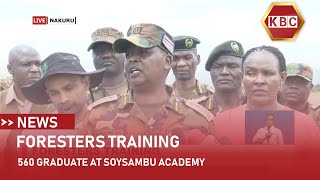 Foresters Training 560 Graduate at Soysambu Academy [upl. by Alletniuq]