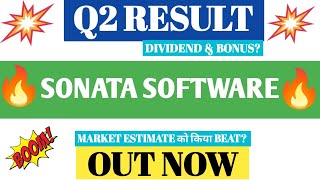 SONATA SOFTWARE Q2 RESULTS 2025  SONATA SOFTWARE Q2 RESULTS TODAY  SONATA SOFTWARE LATEST NEWS [upl. by Ila746]