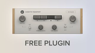 Cassette Transport  Free tape start  stop plugin [upl. by Ahseel]