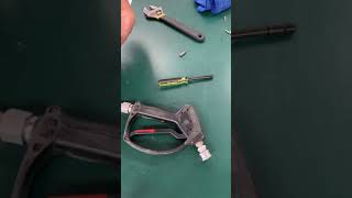 How to fix a pressure washer gun trigger [upl. by Basia]