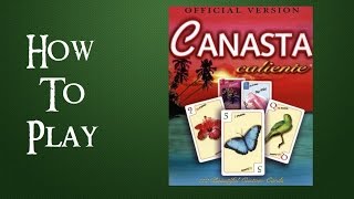 How To Play Canasta Caliente 2 Player [upl. by Finbar]