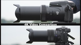 Nikon P1000 vs Sony RX10 IV  Battle of the Superzooms [upl. by Thorstein]