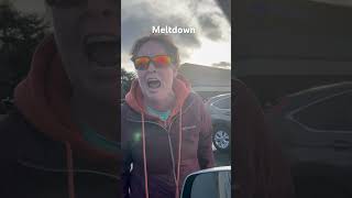 Woman yells at me for owning a Tesla Trump ElonMusk [upl. by Spancake]