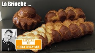 Brioche traditionnelle  Recette par Chef Sylvain  brioche [upl. by Eicrad852]