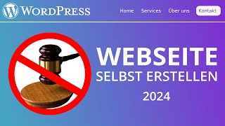 WordPress für Anfänger DSGVO Impressum amp Datenschutz richtig einstellen [upl. by Mayyahk]