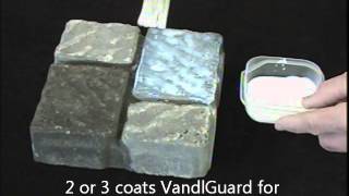 Demonstration VandlGuard AntiGraffiti Coating [upl. by Sheley]