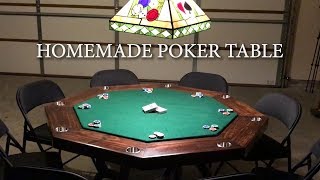 MY HOMEMADE POKER TABLE [upl. by Wiersma]