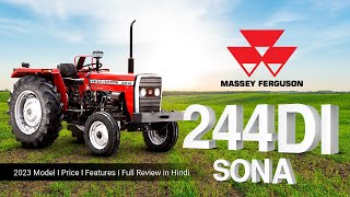 Latest Features of Massey Ferguson 244 DI Sona with 12 Gears speed I Full Review I Tractorkarvan [upl. by Ilak]