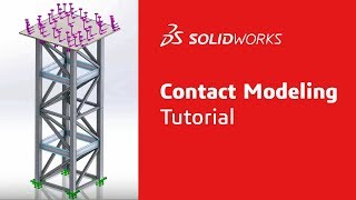 Contact Modeling  Simulation StepUp Series Part 1  SOLIDWORKS [upl. by Majka]