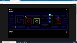 PacMan Googles 30th Anniversary Version Gameplay [upl. by Puritan643]