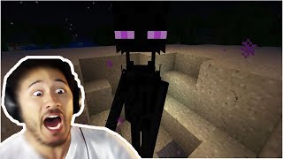 Minecraft Enderman Jumpscare Compilation [upl. by Zelma886]