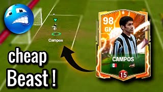 Gk Camposs review  FC MOBILE GAMEPLAY 24 [upl. by Ynnos]