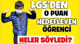 LGSde 0 PUAN Hedefleyen Öğrenci Neler Söyledi [upl. by Hakym519]