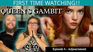 The Queens Gambit Ep6 quotAdjournmentquot 2020  First Time Watching  TV Reaction [upl. by Anovad324]