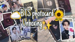 ARMY BTS VLOGS  📦BTS Photocard unboxing ✨ BTS Holo  Jungkook Me Myself amp ✨ [upl. by Ocinemod]