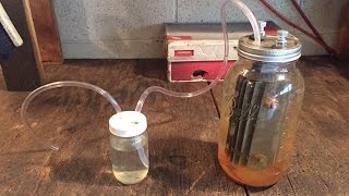 making a hydrogen generator HHO gas [upl. by Eilsel]