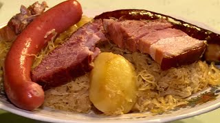 Recette  la choucroute alsacienne  Météo à la carte [upl. by Ymmas]