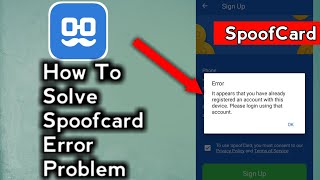 How to login and call in spoofcard Part 2 Spoofcard error problem [upl. by Bender9]