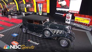 Mecum 1929 Duesenberg Model J Murphy Convertible sells for a WHOPPING 215M  Motorsports on NBC [upl. by Lian772]