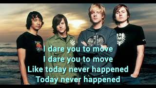 Switchfoot  Dare You To Move Lyrics [upl. by Viridi]