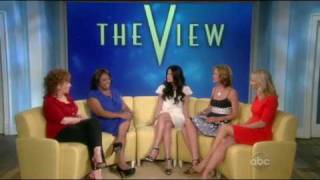 The Gates Actress Rhona Mitra on The View [upl. by Lyrak]