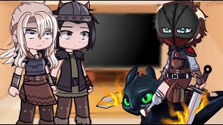 Past Dragon Riders React To Dragon Master  HTTYD  Gacha React [upl. by Sandy]