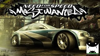 Need for Speed Most Wanted PPSSPP Emulator Android GamePlay [upl. by Calvinna]