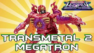 Transformers Legacy Transmetal 2 MEGATRON  VIDEO REVIEW [upl. by Carlye]