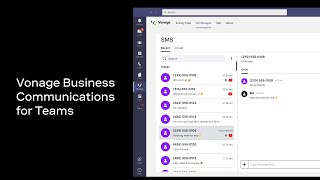 Powering voice with Vonage Business Communications for Teams [upl. by Victorine]